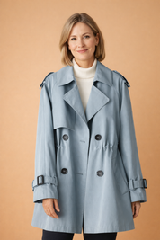 Milan| Avslappnad dam-trenchcoat
