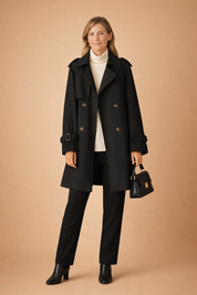 Milan| Avslappnad dam-trenchcoat