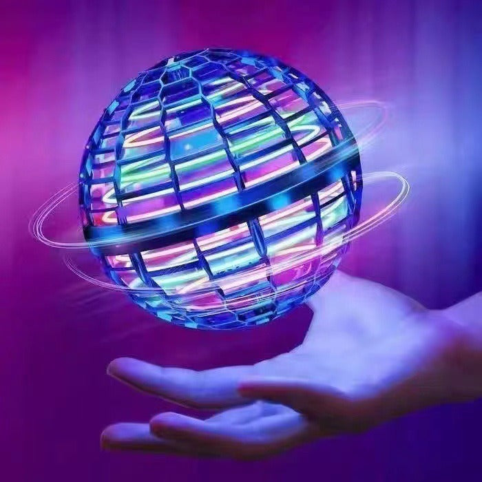 FlyNova | Wiederaufladbarer fliegender Spinnerball mit LED-Beleuchtung