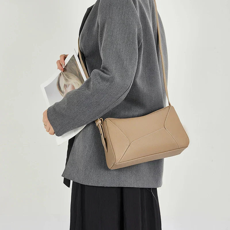 Luna | Elegant läder axelväska